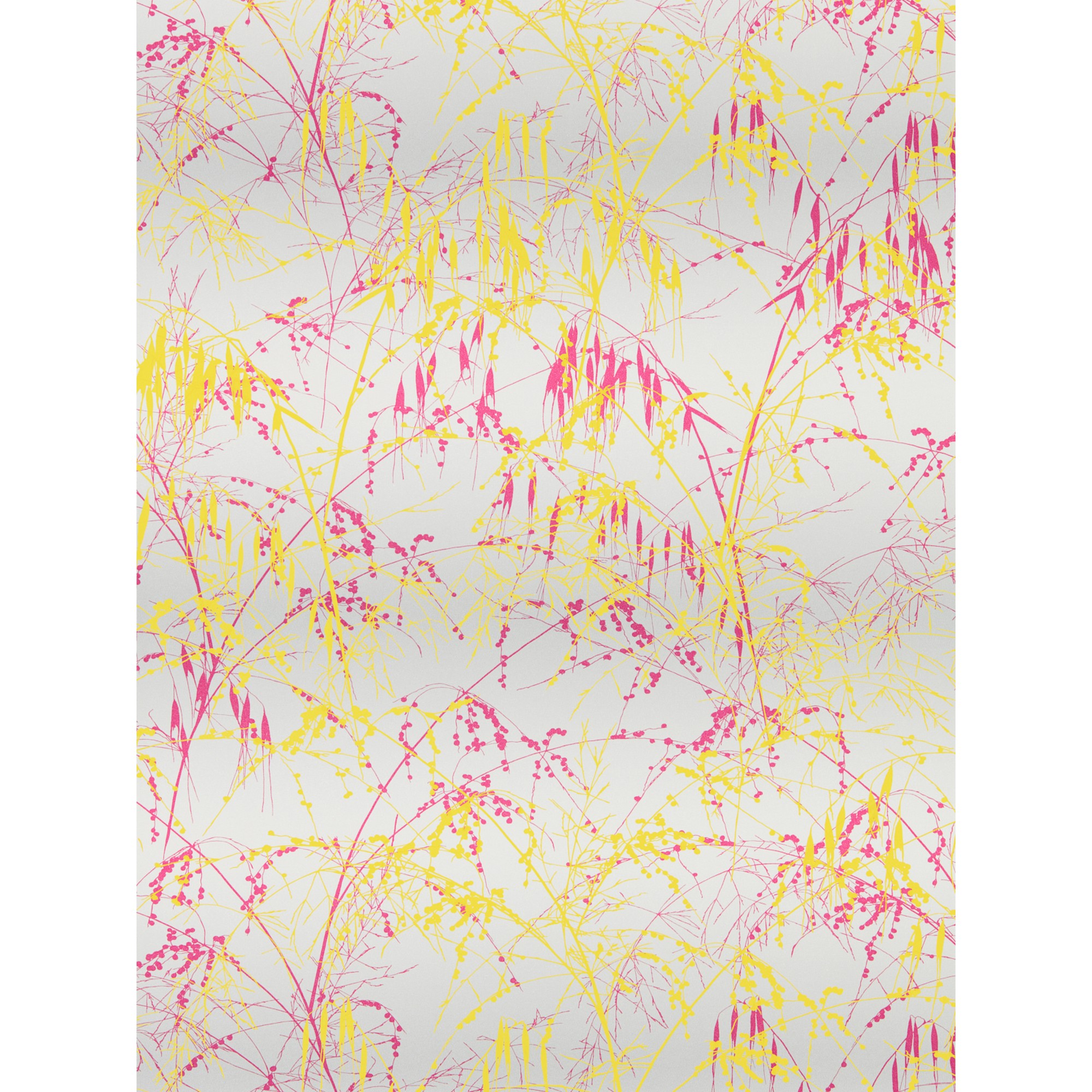 Meadow Grass Wallpaper 111406 By Harlequin In Fuchsia Lemon